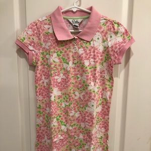 Lily Pulitzer girls polo dress